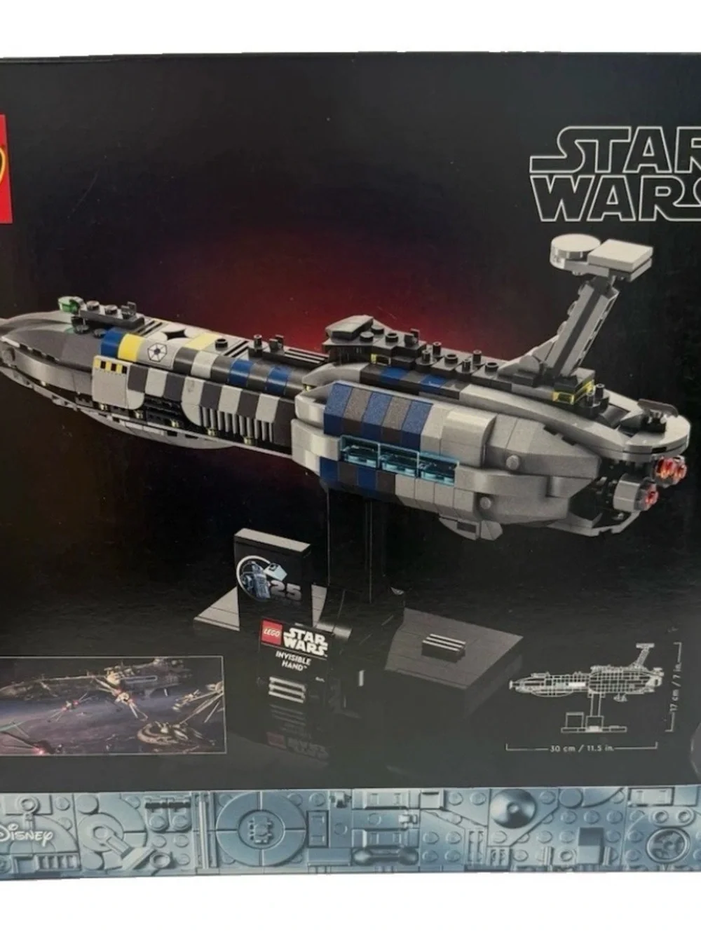 LEGO Star Wars Invisible Hand 75377 25th Anniversary New Sealed Retired